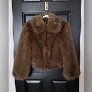 Faux Fur Coat - New